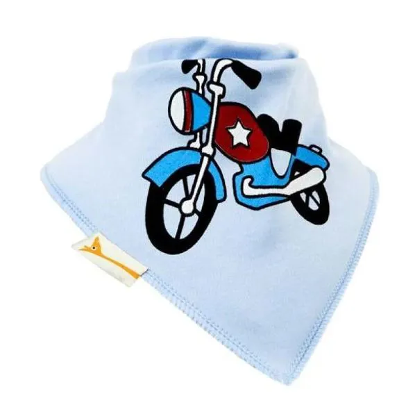 BAVOIR BANDANA POLAIRE - MOTO BLEUE