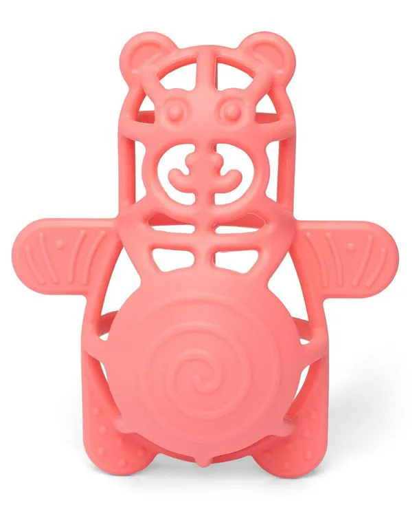 ANNEAU DE DENTITION - OURS ROSE