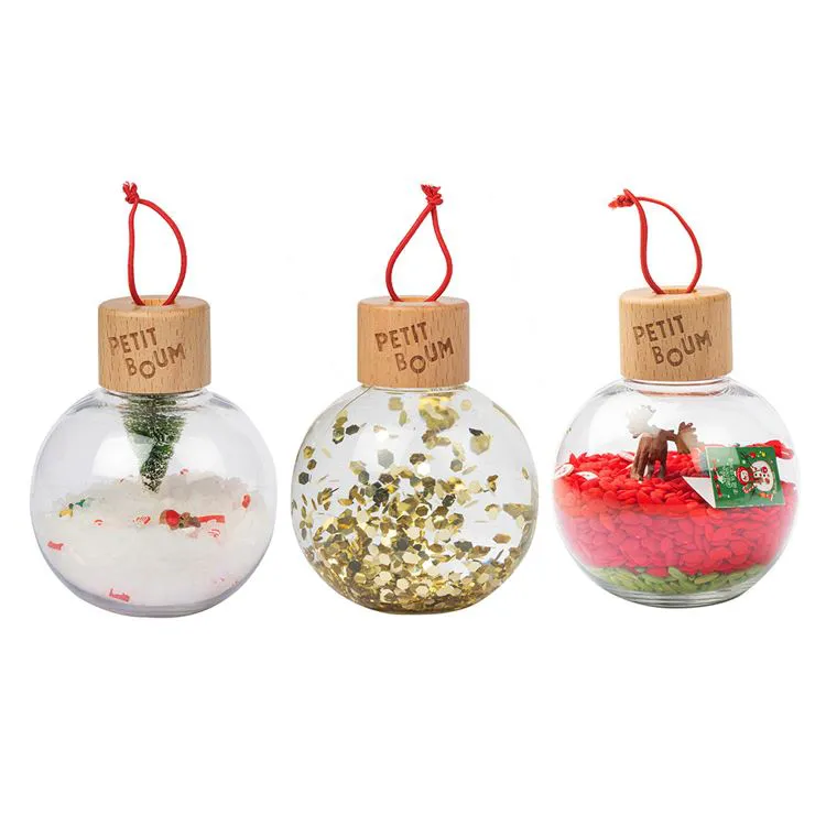 TRIO BOULES SENSORIELLES NOËL