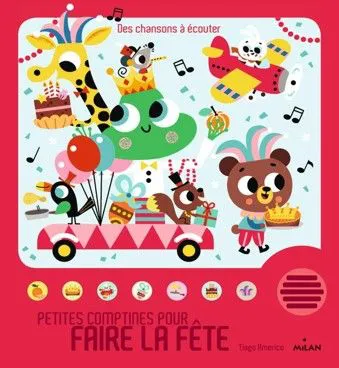 LIVRE SONORE - PETITES COMPTINES POUR LA FETE