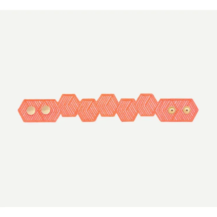 BRACELET CUBE ORANGE