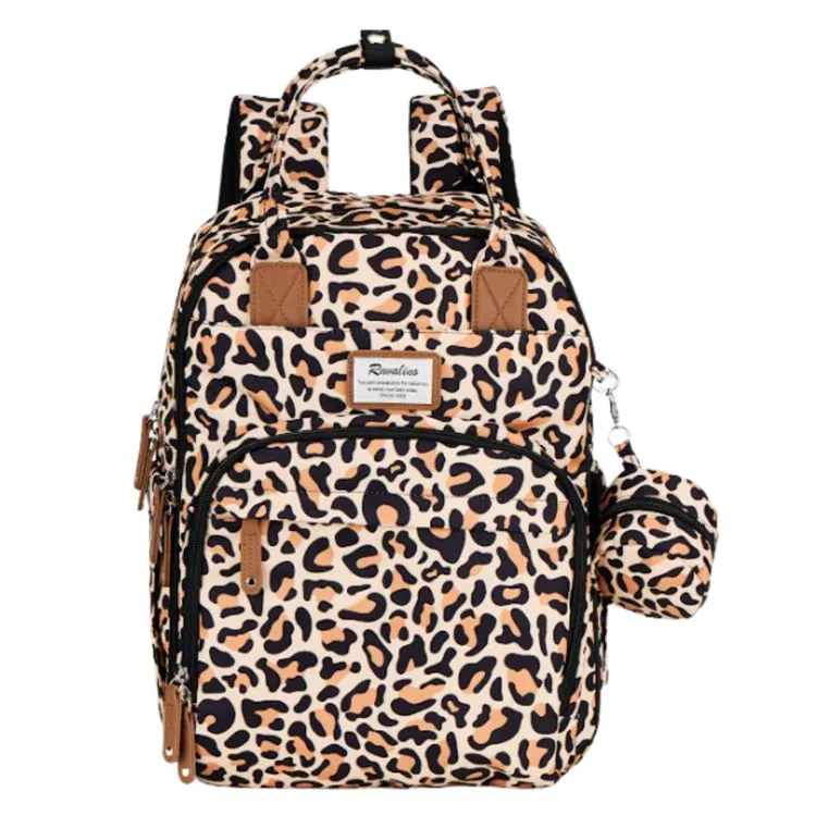 SAC A DOS A LANGER POLYVALENT LEOPARD