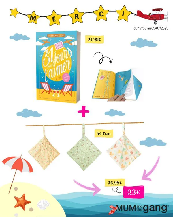 OFFRE MERCI "31 JOURS POUR T'AIMER"