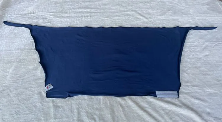 SERVIETTE PLOPPING CHEVEUX BOUCLÉS - MARINE