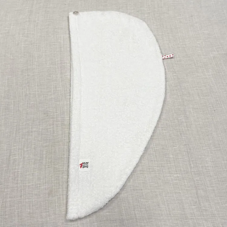 SERVIETTE A CHEVEUX - BLANCHE