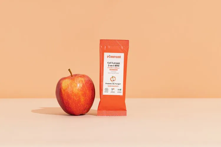 GEL LAVANT RECHARGE - 2 EN 1 KIDS POMME DU VERGER