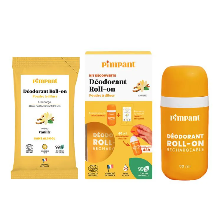 DEODORANT ROLL-ON KIT DECOUVERTE - VANILLE