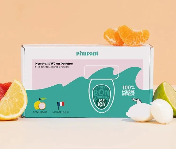 NETTOYANT WC 3 EN 1 PARFUM AGRUMES X15