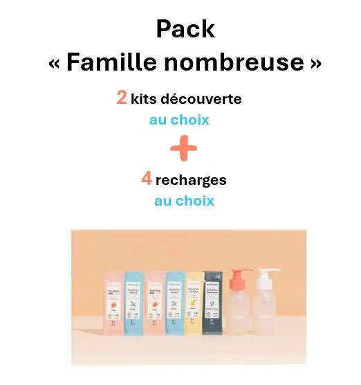 OFFRE FAMILLE NOMBREUSE - DENTIFRICE DECOUVERTE