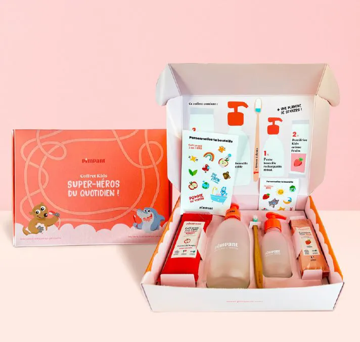 COFFRET KIDS SUPER HEROS PIMPANT