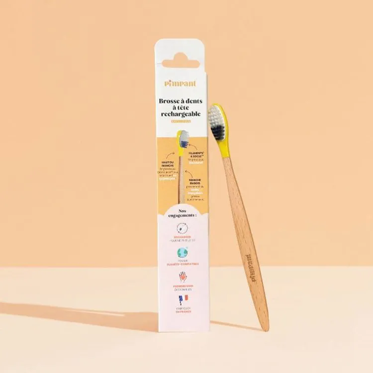 BROSSE A DENT A TETE RECHARCHABLE - POILS MEDIUM