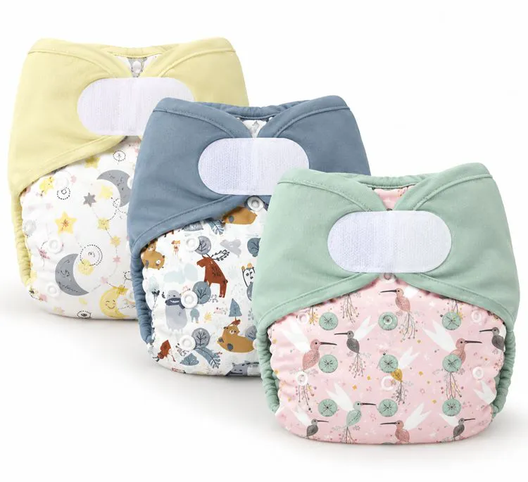 COFFRET 3 x COUCHES LAVABLES 0-3 M