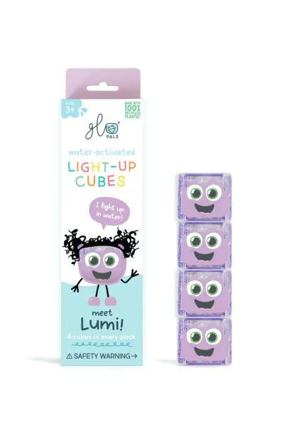 GLO PALS RECHARGE 4 CUBES - MAUVE
