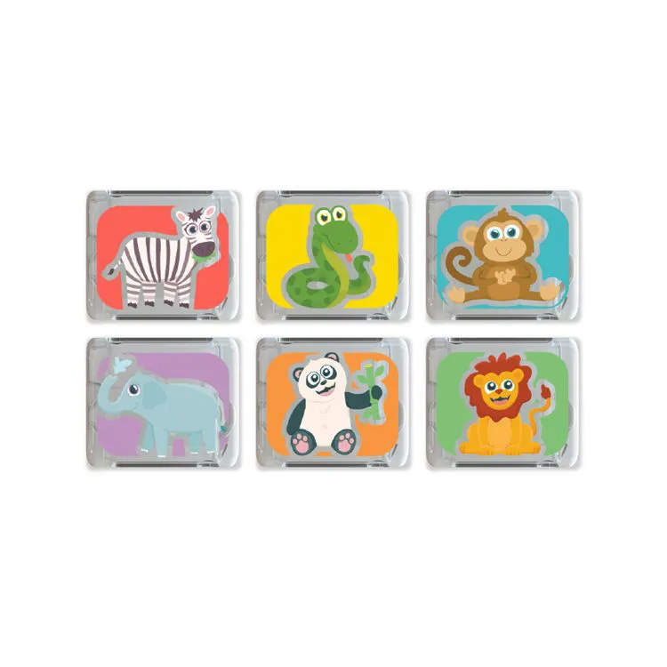 GLO PALS - RECHARGE 6 CUBES ANIMAUX