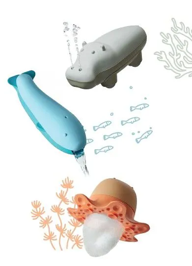 JOUETS DE BAIN FLOT - LOT DE 3