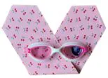 LUNETTES PLONGEE 4/7 ANS &ndash; CERISES ROSES