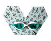 LUNETTES PLONGEE 4/7 ANS &ndash; DINO VERTS