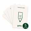 PACK 5 CARTES YOTO - A CRÉER 2