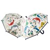 PARAPLUIE MAGIC - DRAGON BEIGE MANCHE BLEU 1