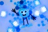 GLO PALS PERSONNAGE + 2 CUBES - BLEU 3