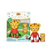 GLO PALS PERSONNAGE + 2 CUBES - DANI LE TIGRE 1