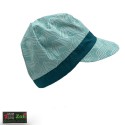 CASQUETTE JUNIOR/ADULTE - BLEU RAYÉ (ARRET)