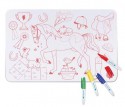 MINI SET SILICONE - ROUGE PONEY