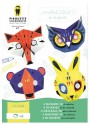 MASQUES 3D ANIMAUX DE LA FORET X4 (6 ANS)