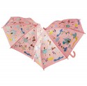 PARAPLUIE MAGIQUE - BALLET ROSE (MANCHE ROSE)