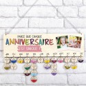 CALENDRIER DES ANNIVERSAIRES BOIS