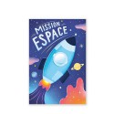 CARTES INVITATION x8 - ESPACE