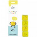 GLO PALS RECHARGE 4 CUBES JAUNE