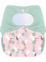 COUCHE LAVABLE 0-3 MOIS - ROSE COLIBRI