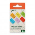 PACK 6 CARTES YOTO - DECOUVERTE